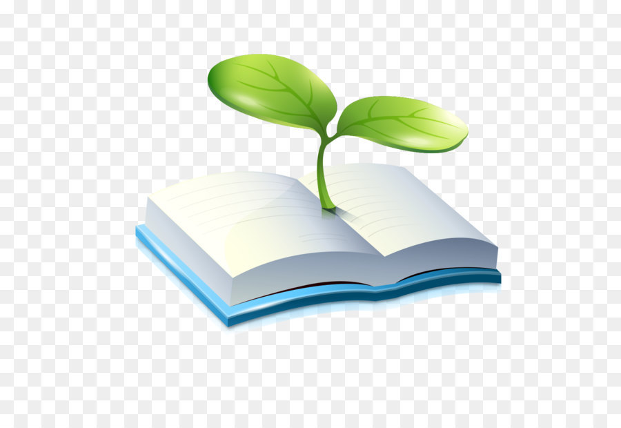 Reserva Con Planta，Libro PNG