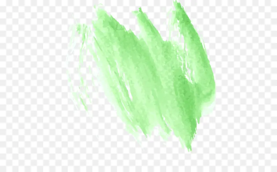 Trazos De Pincel Verde，Pintar PNG