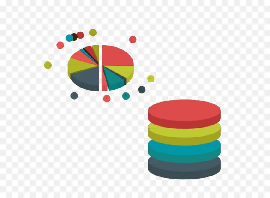 Gráfico Circular，Datos PNG