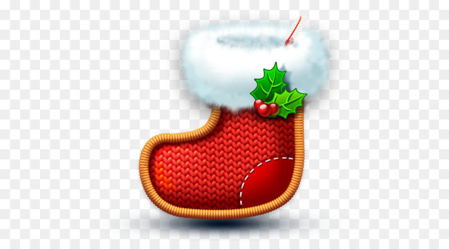 Calcetín De Navidad，Rojo PNG