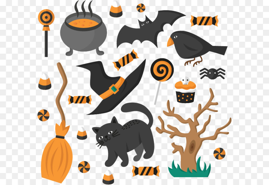 Halloween，Vector PNG