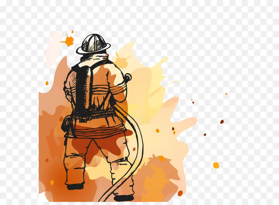 Bombero，Fuego PNG