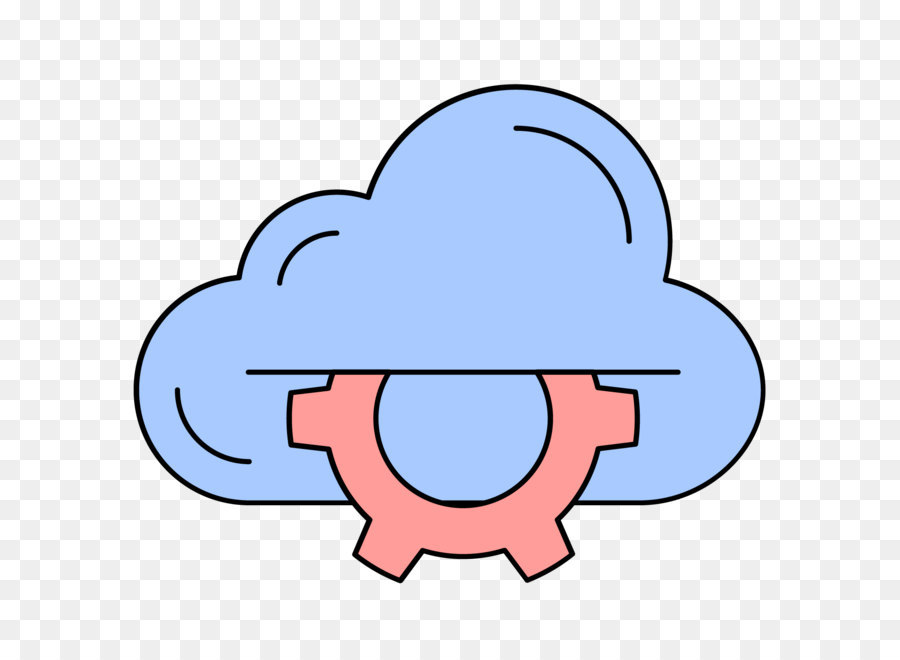 Nube Y Engranaje，Ajustes PNG