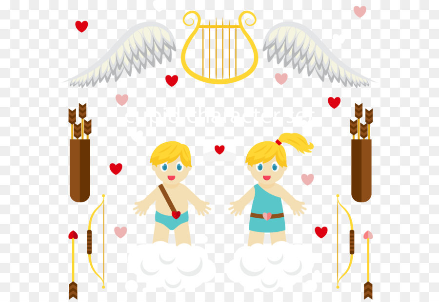 Cupido，Ángel PNG