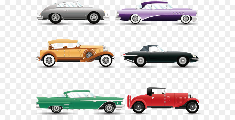 Coches Clásicos，Antiguo PNG