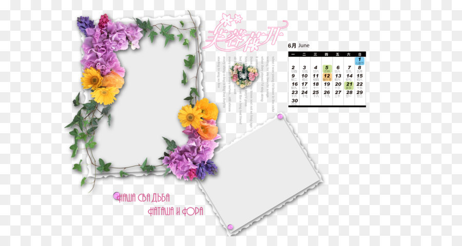 Diseño Floral，Dibujos Animados PNG