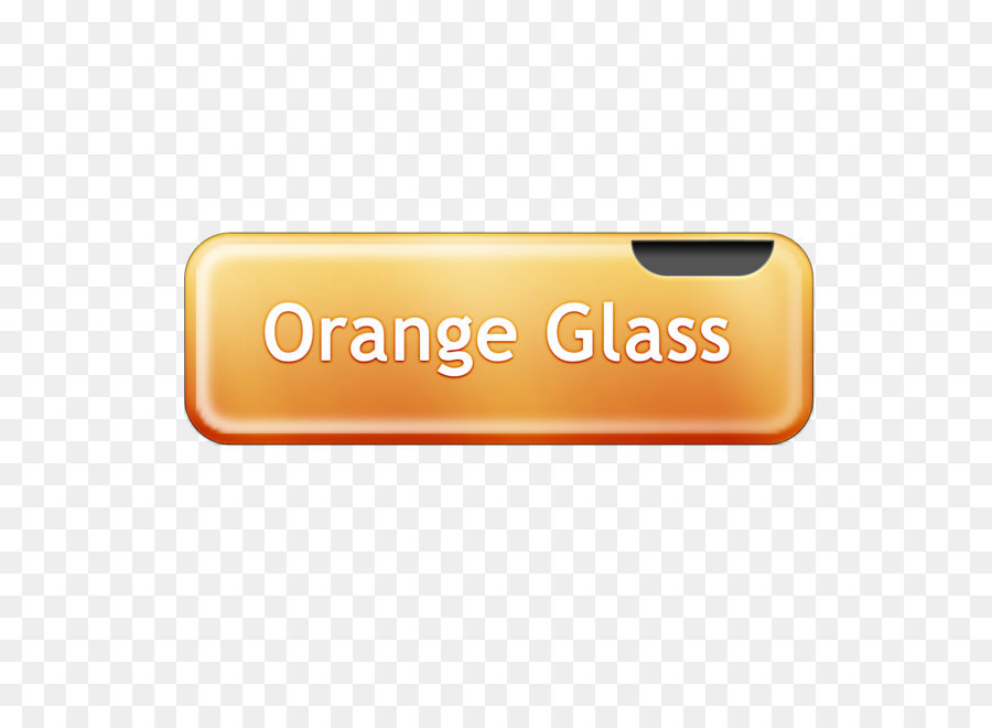 Botón Naranja，Vaso PNG