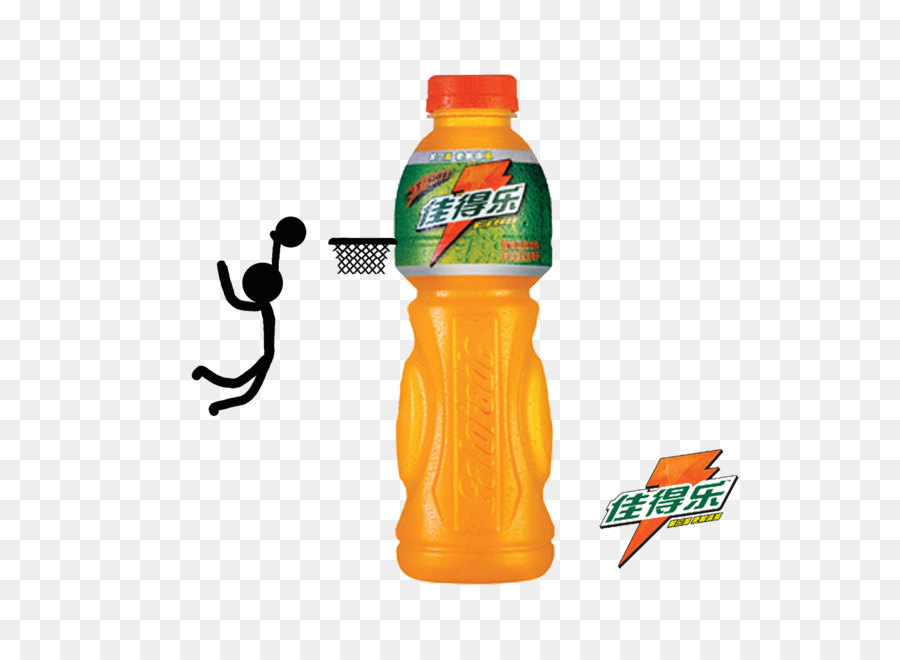 Botella De Bebida De Naranja，Deportes PNG