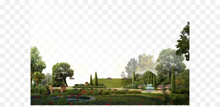 Parque，Jardín PNG