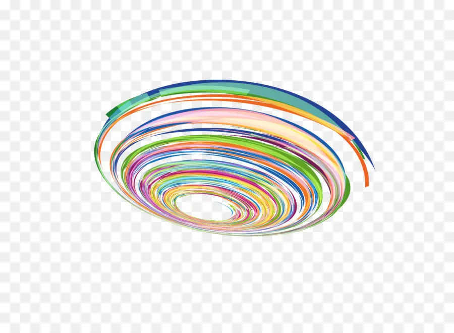 Espiral Colorida，Remolino PNG