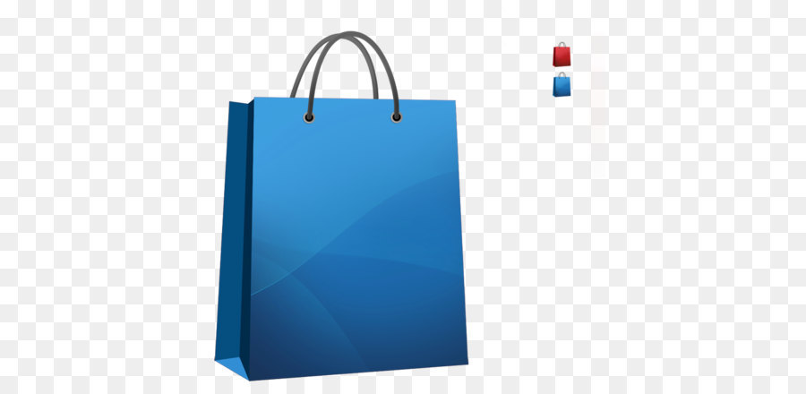 Bolsa De La Compra，Azul PNG