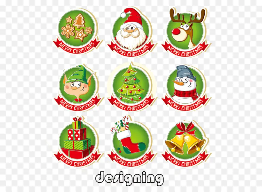 Navidad Pegatinas Gratis，Papel PNG