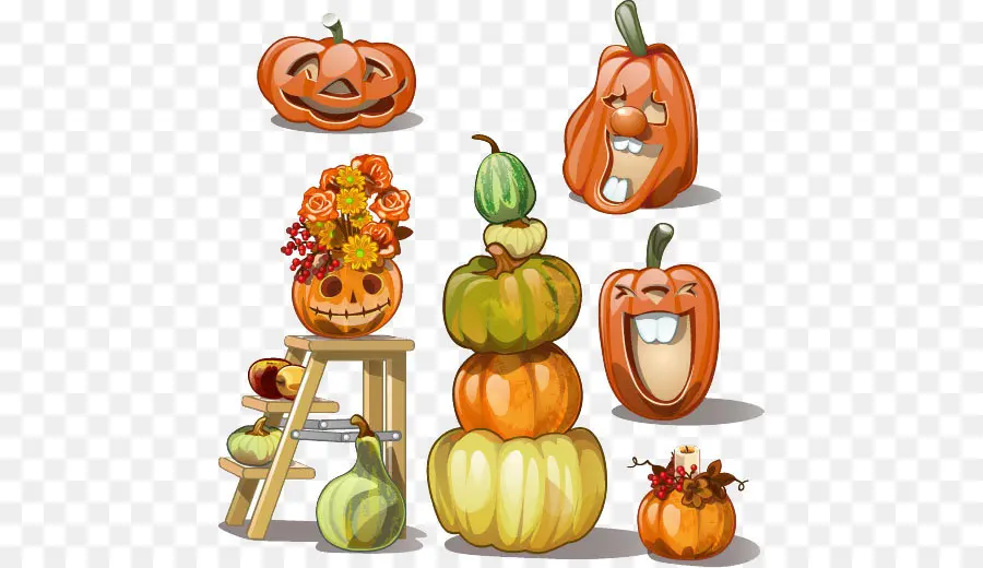 Calabaza，Halloween PNG