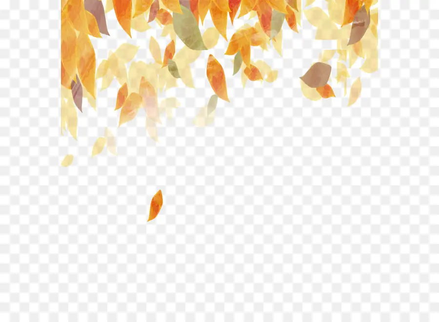 Otoño，Hoja PNG