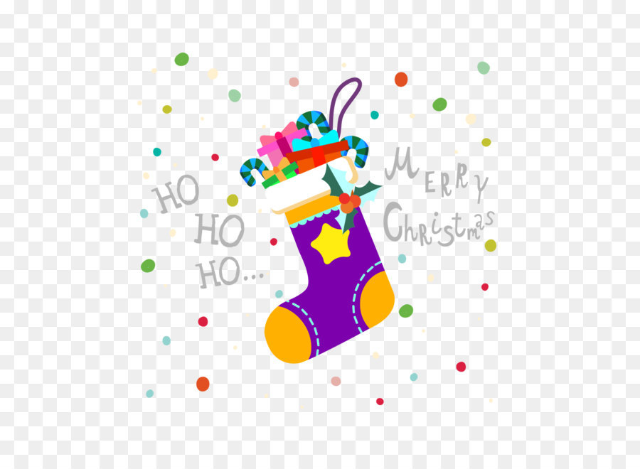 Calcetín De Navidad，Regalos PNG