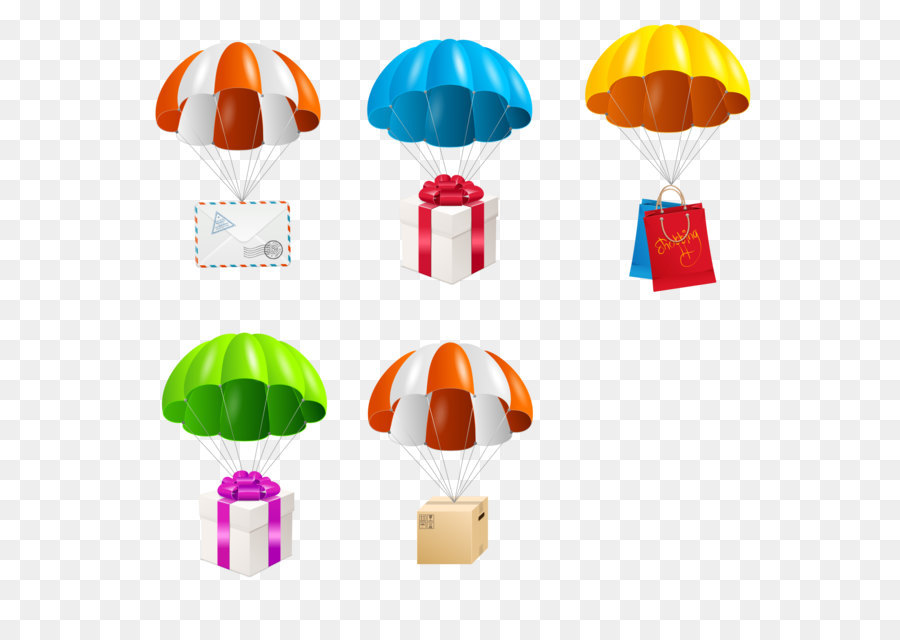 Regalos Paracaídas，Regalos PNG