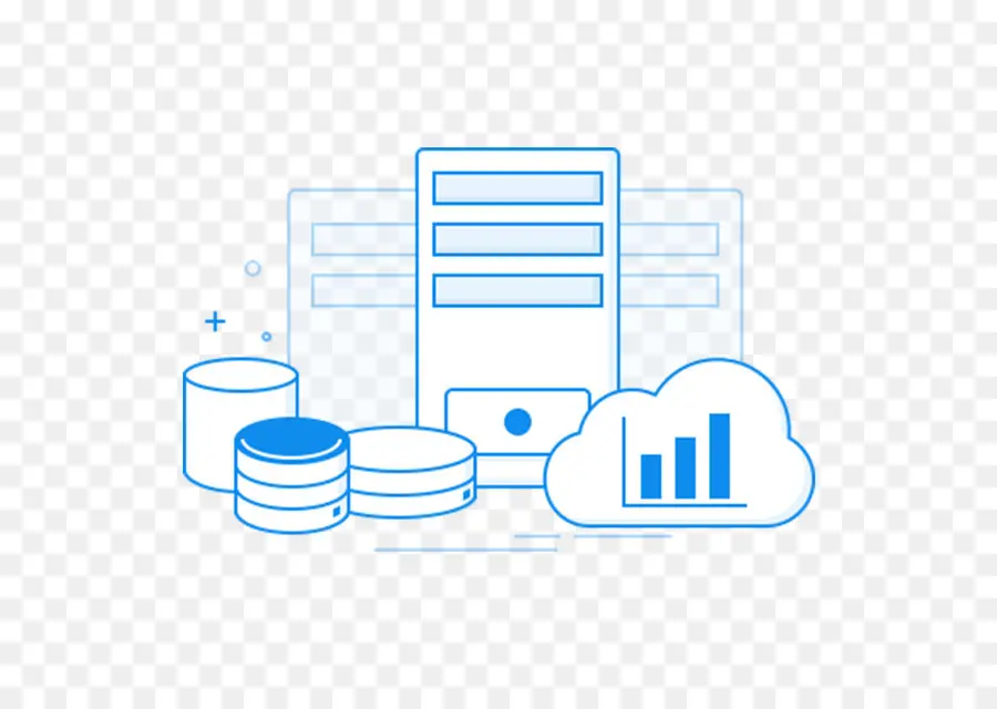 Almacenamiento De Datos，Nube PNG