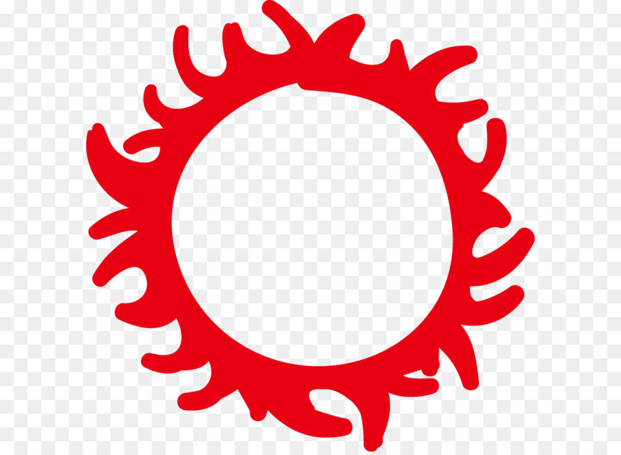 Sol Rojo，Círculo PNG