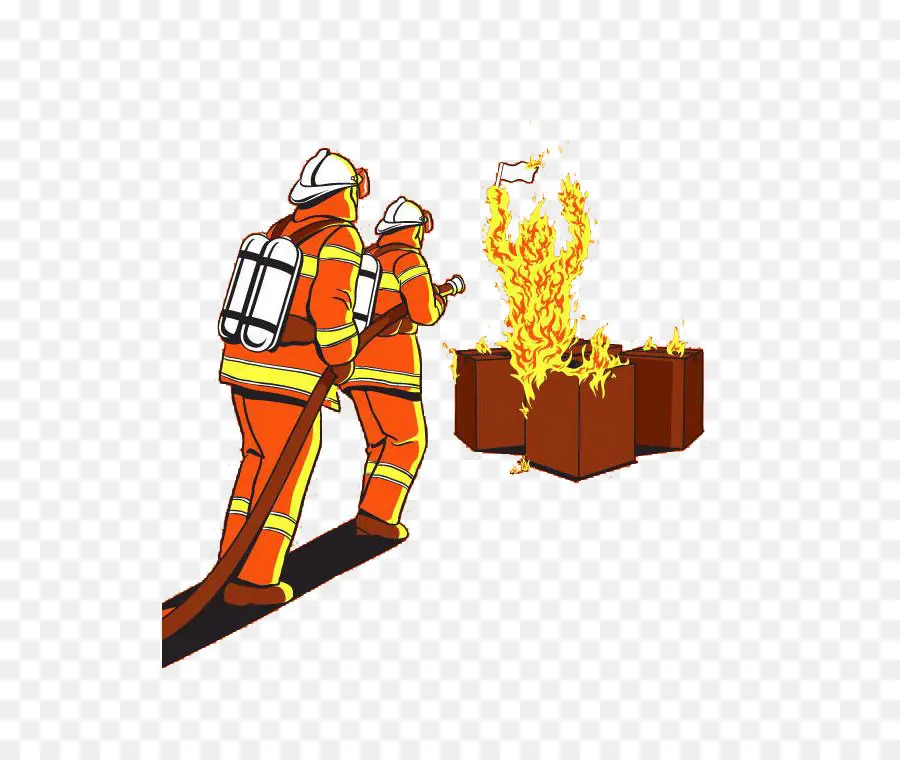 De Extinción De Incendios，Bombero PNG