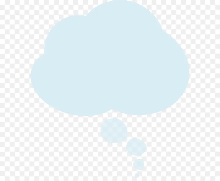 Burbuja De Pensamiento，Nube PNG