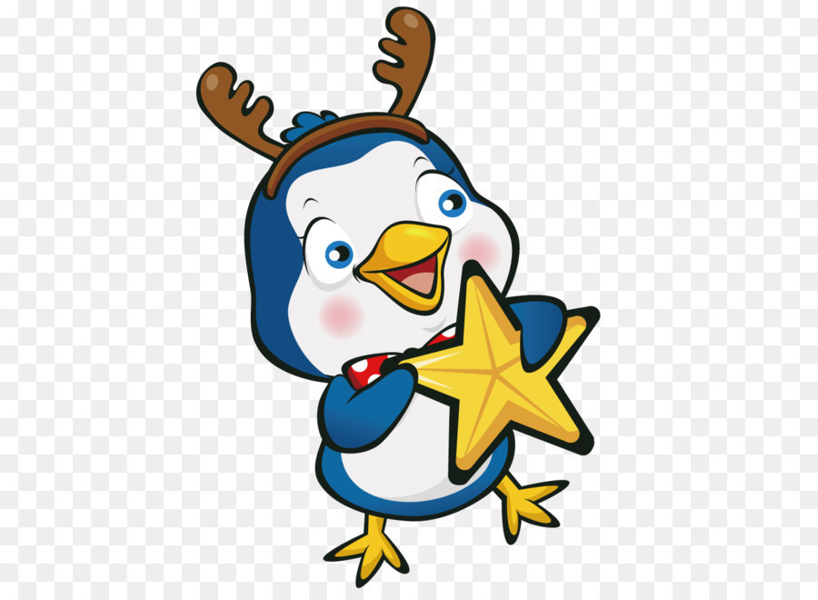 Pingüino Con Estrella，Pingüino PNG