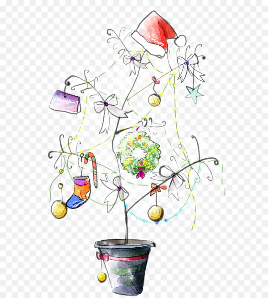 Árbol，Navidad árbol PNG