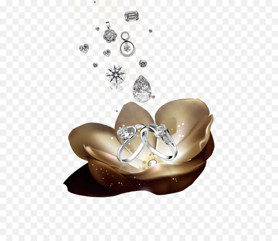 Joyas Y Flores，Anillos PNG