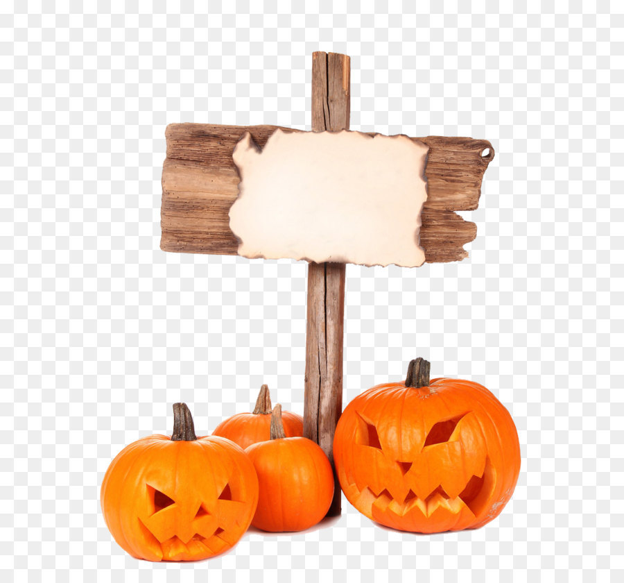 Calabazas Y Signo，Víspera De Todos Los Santos PNG