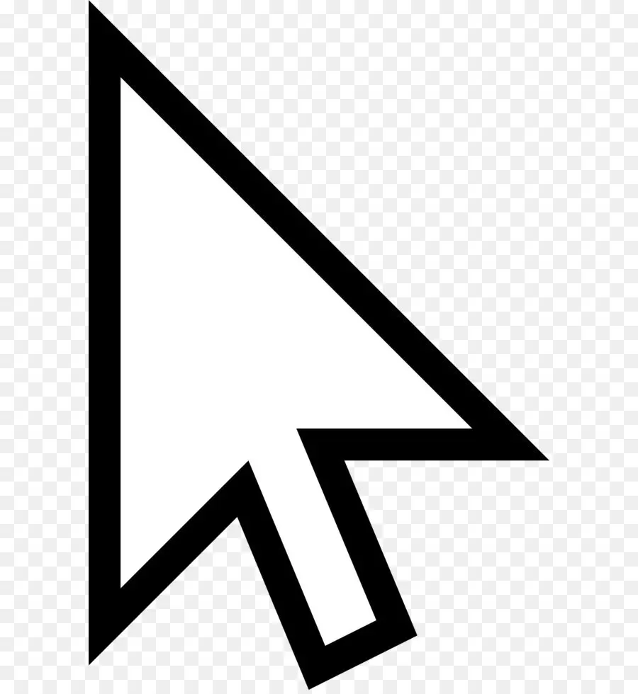 Cursor Blanco，Puntero PNG