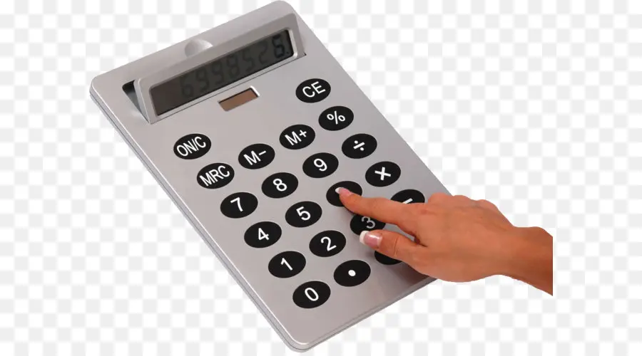 Calculadora，Mano PNG