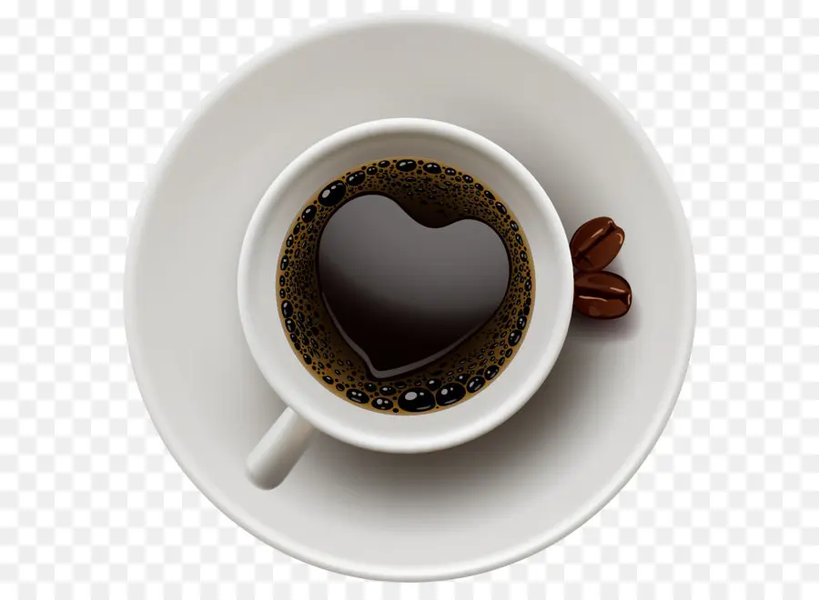 Taza De Café Con Forma De Corazón，Beber PNG