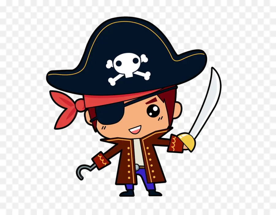 Pirata De Dibujos Animados，Pirata PNG