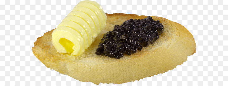 Pan Con Mantequilla Y Caviar，Tostada PNG