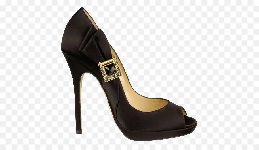 Tacones Negros，Calzado PNG