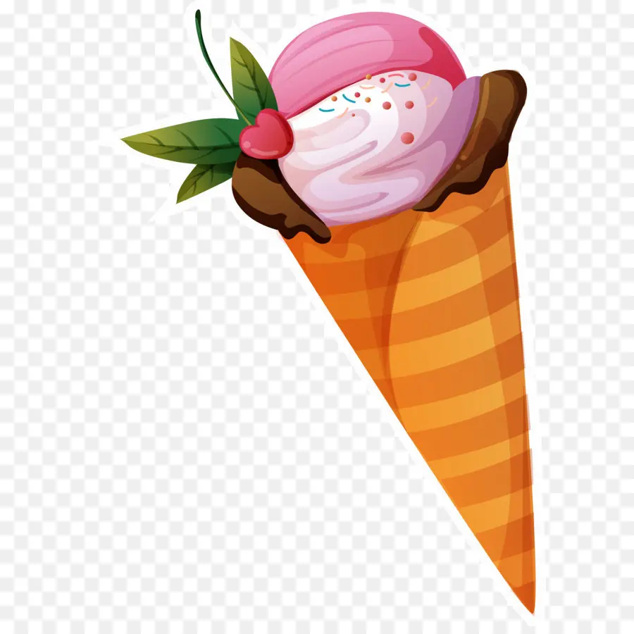 Helado，Ice Cream Conos PNG