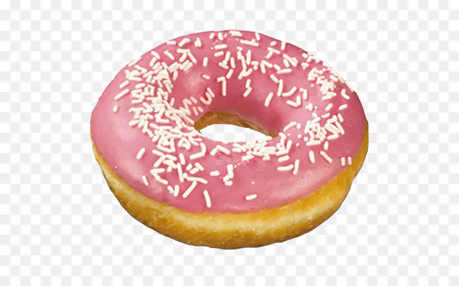 Rosquilla，Glaseado Rosa PNG