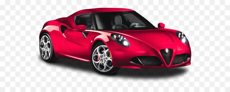 Coche Deportivo，Rojo PNG