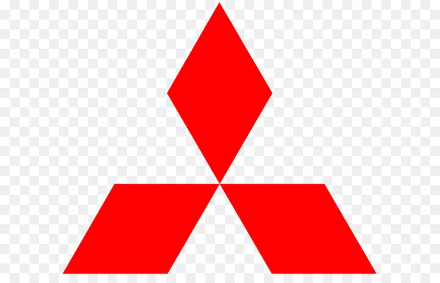 Logotipo De Diamante Rojo，Mitsubishi PNG