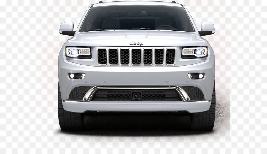 Suv Blanco，Vista Frontal PNG