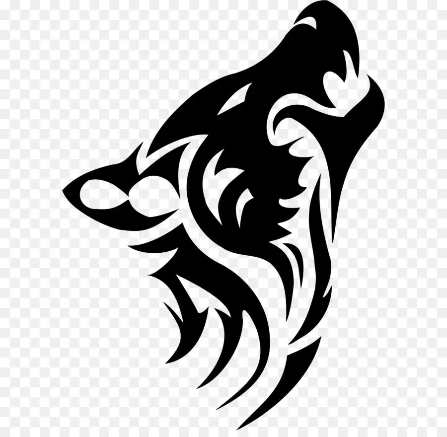 Tatuaje De Lobo，Animal PNG