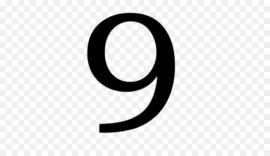 Numero 9，Dígito PNG