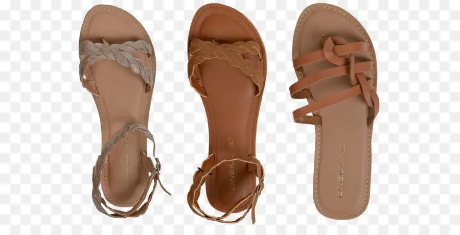 Sandalias Marrones，Calzado PNG