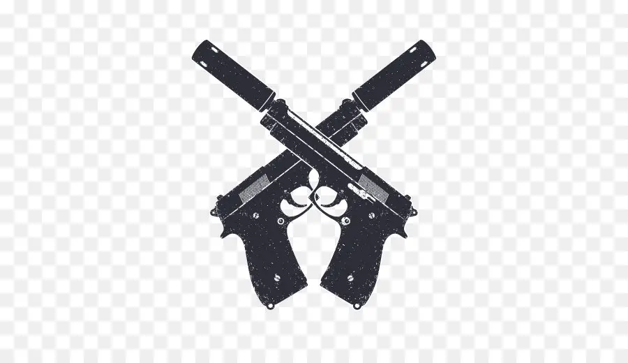 Silenciador，Pistola PNG