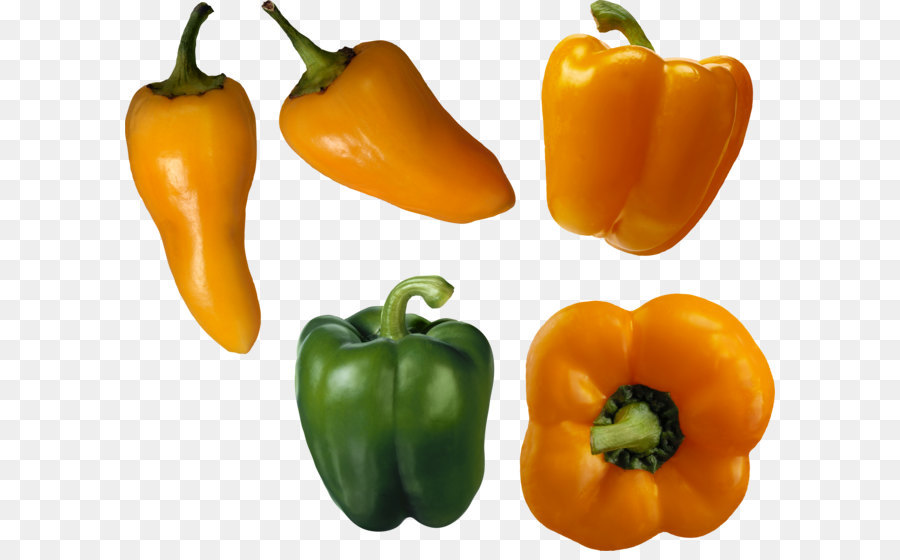 Bell Pepper，Verduras Hierbas PNG