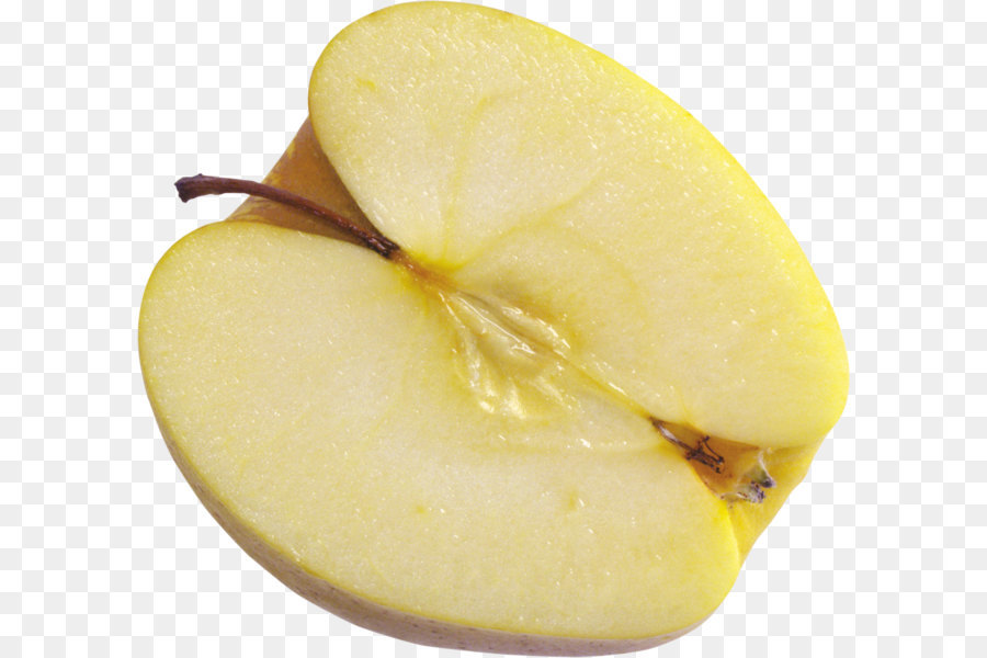 Manzana Amarilla，Rebanado PNG