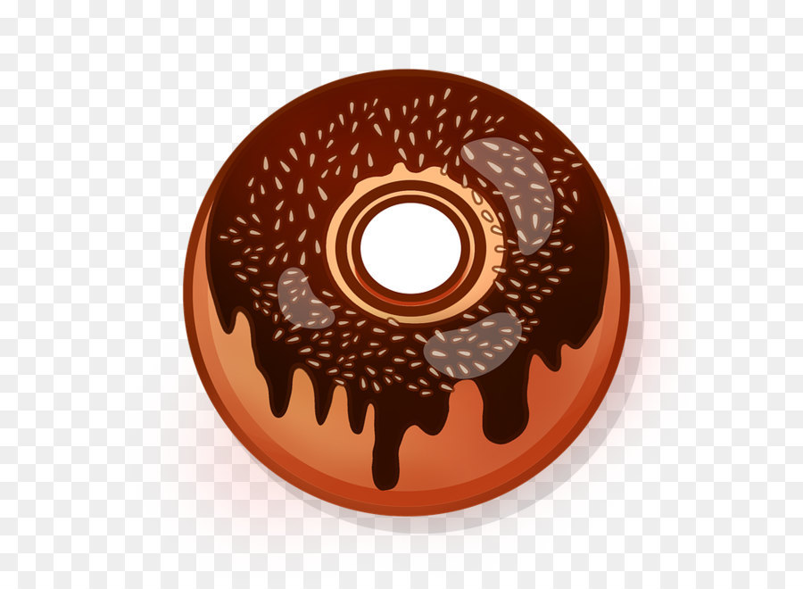 Donuts，Chocolate Pastel PNG