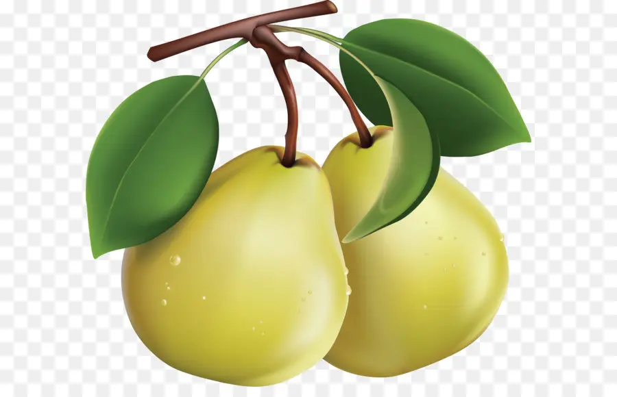 Asia Pera，La Fruta PNG