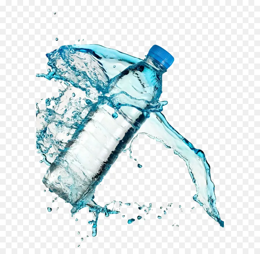 Botella De Agua，Chapoteo PNG