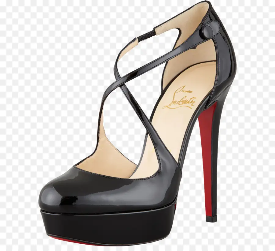 Tacones De Tiras Negros，Zapatos PNG