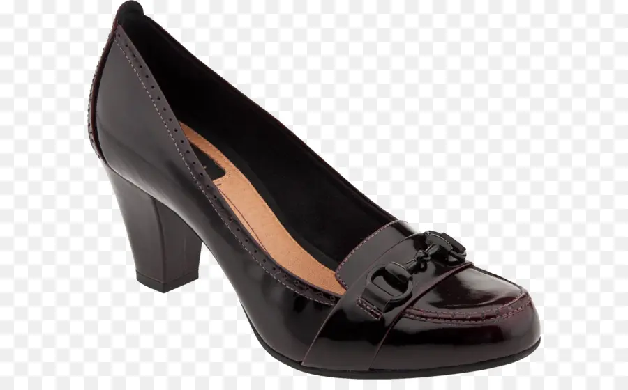 Zapato Tacón Negro，Tacón Alto PNG